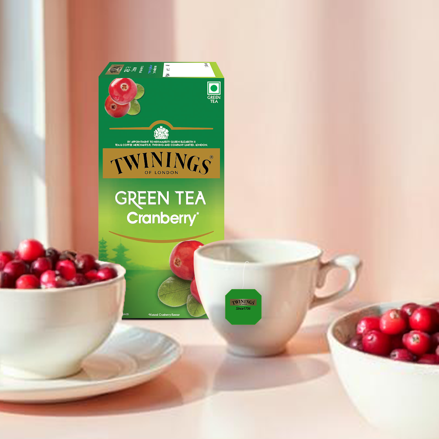 Green Tea - Cranberry