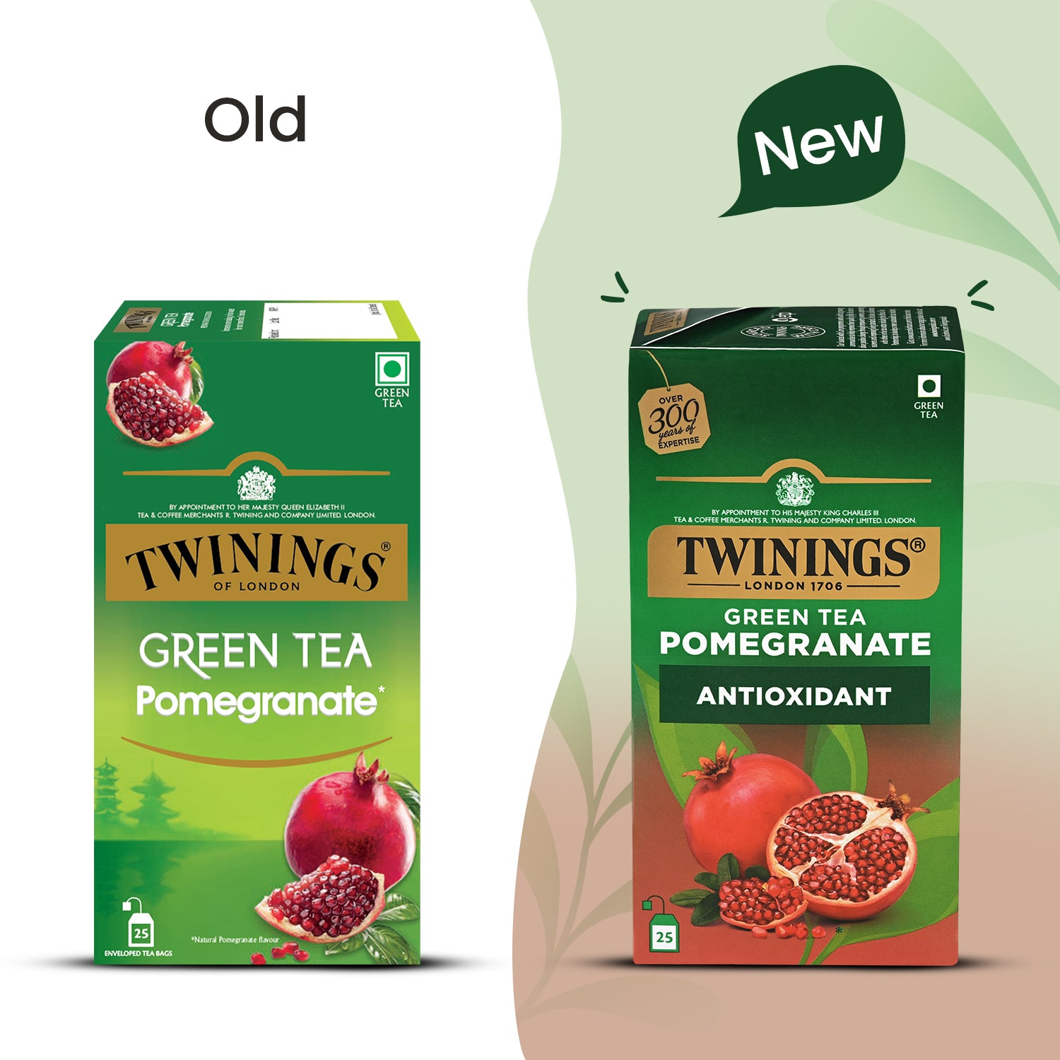 Green Tea - Pomegranate