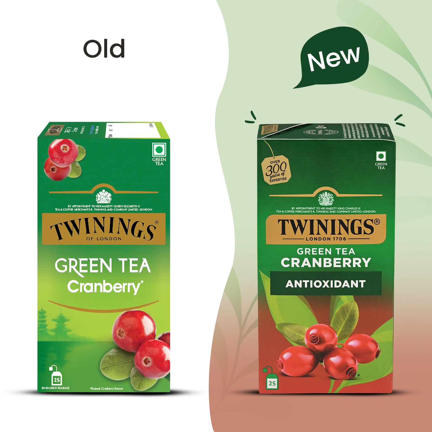 Green Tea - Cranberry