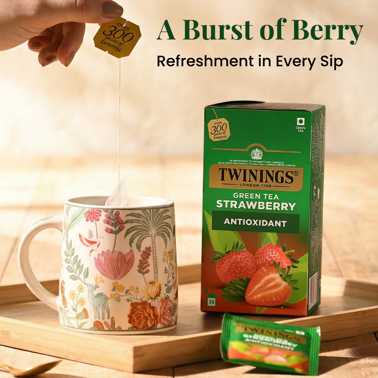Green Tea - Strawberry
