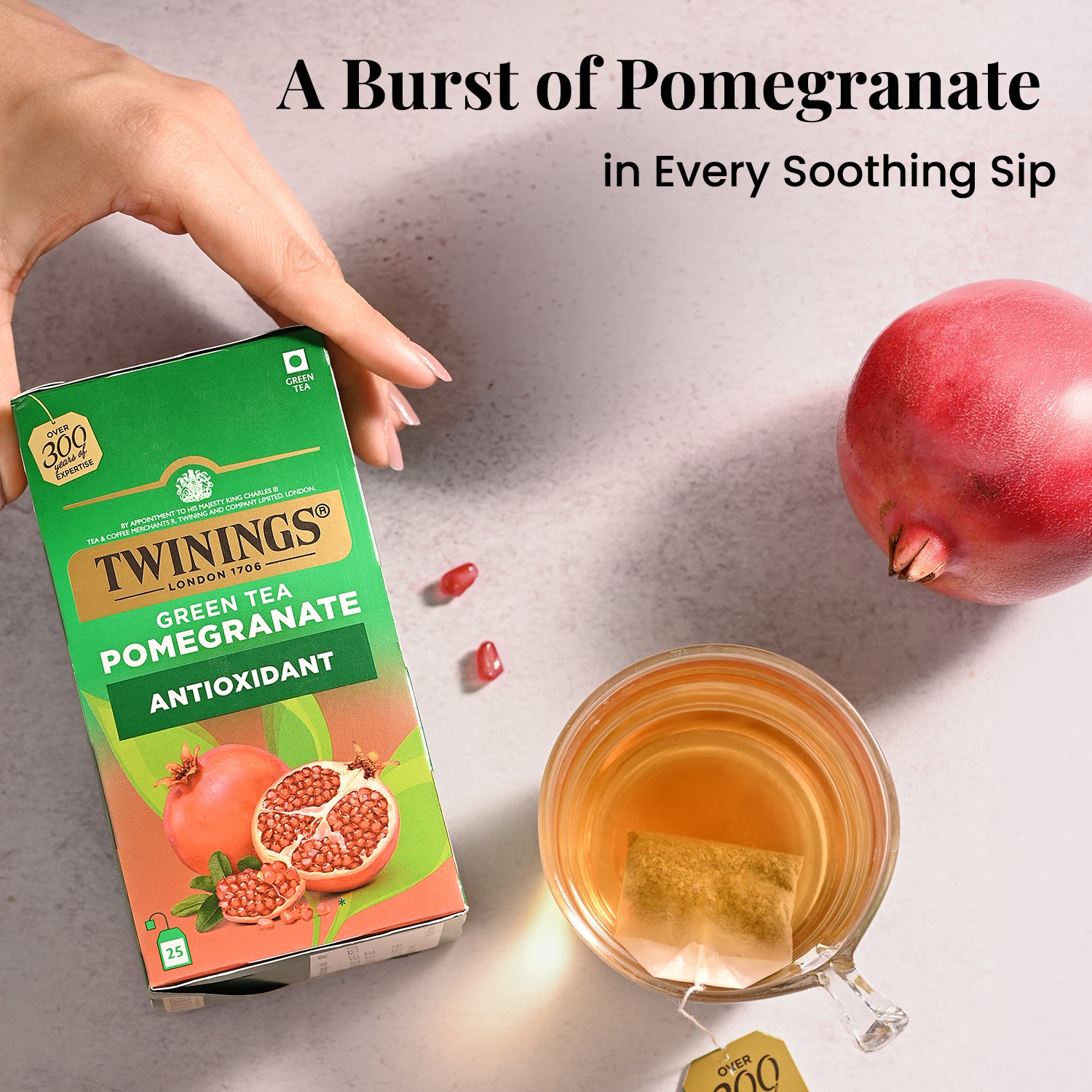 Green Tea - Pomegranate