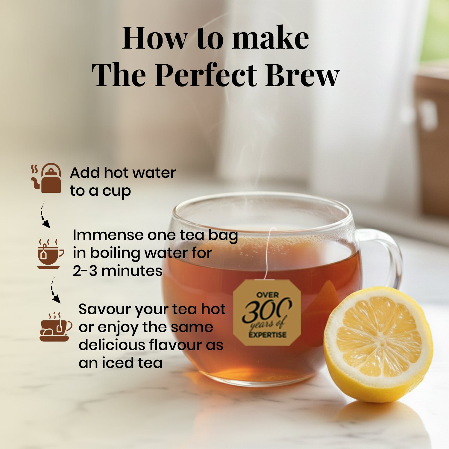 Black Tea - Lemon