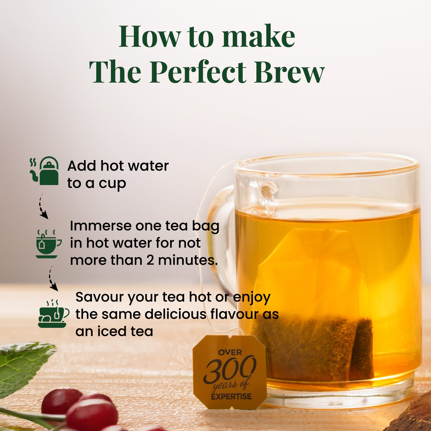 Green Tea - Cranberry