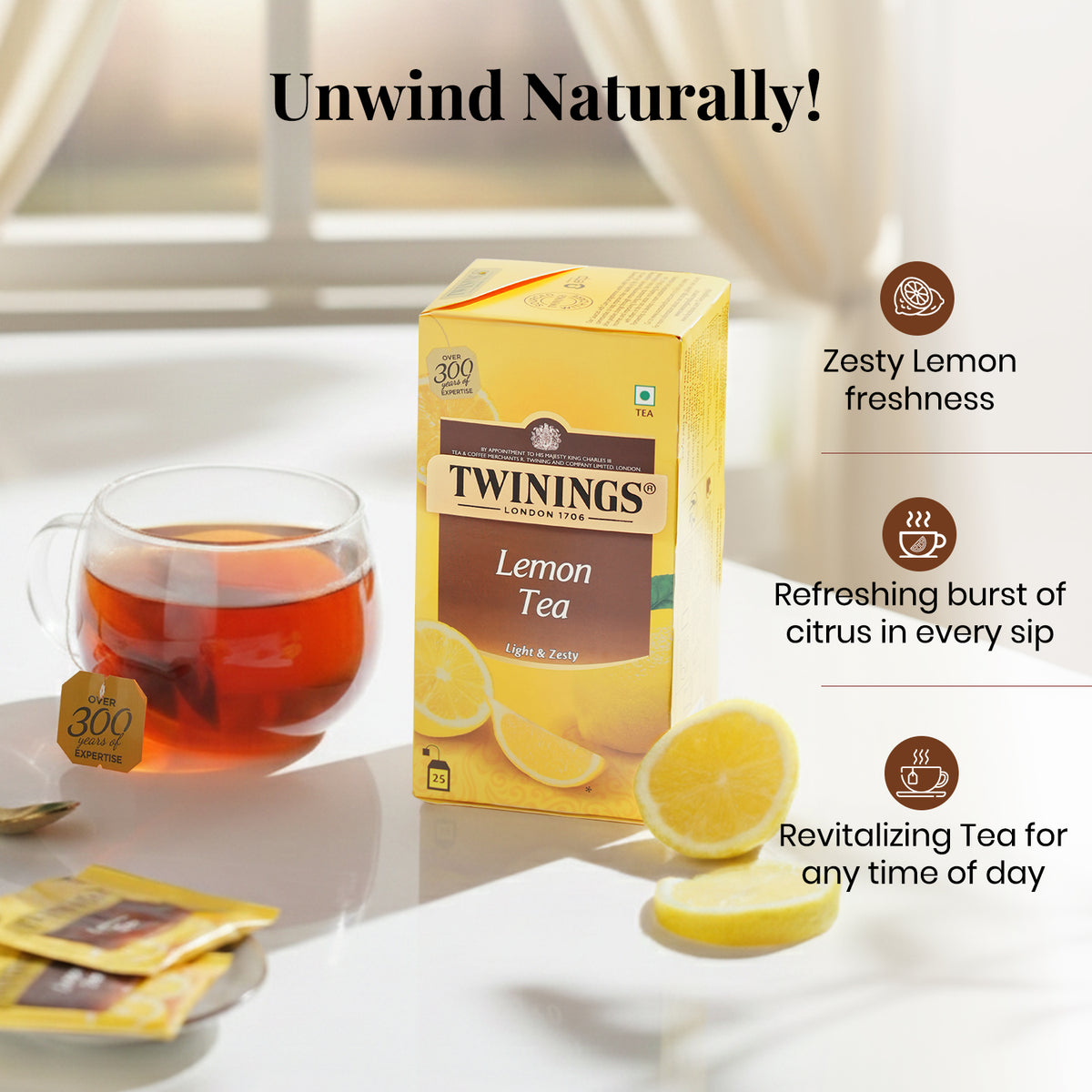 Lemon Black Tea by Twinings | Bright & Refreshing – Twinings India