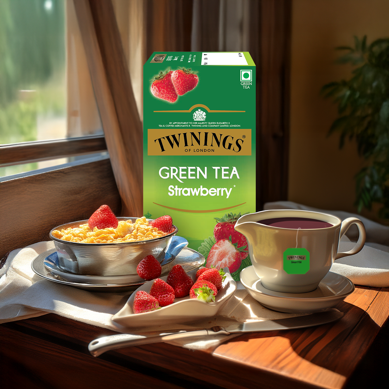 Green Tea - Strawberry