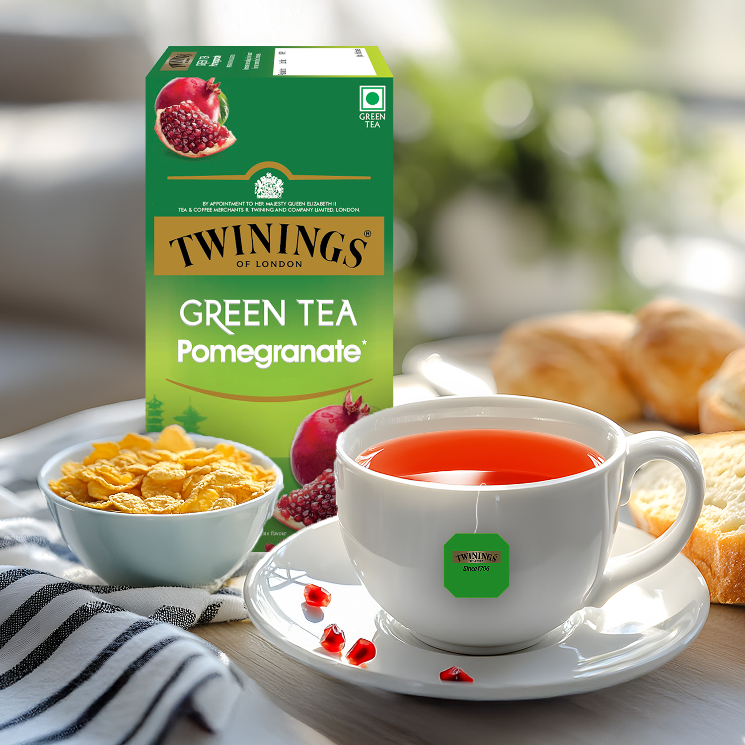 Green Tea - Pomegranate